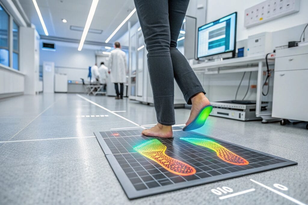 a high tech sensor grid mapping pressure points un